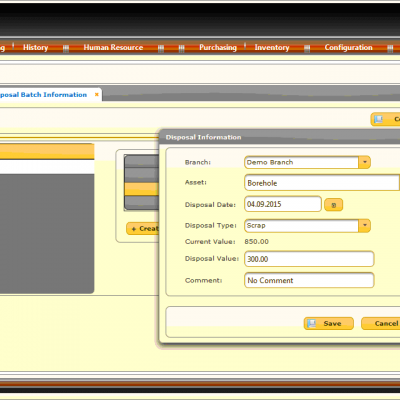 EduMaster User interface