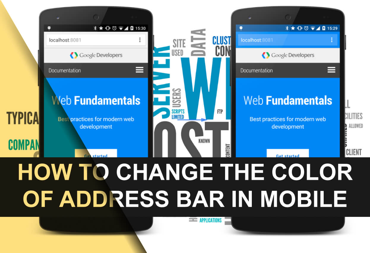 How to Change the Color of Address Bar in Mobile Browser to Match Your Site