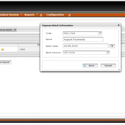 EduMaster User interface