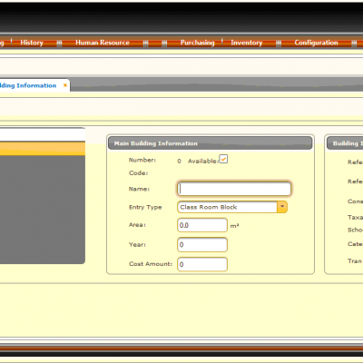EduMaster User interface
