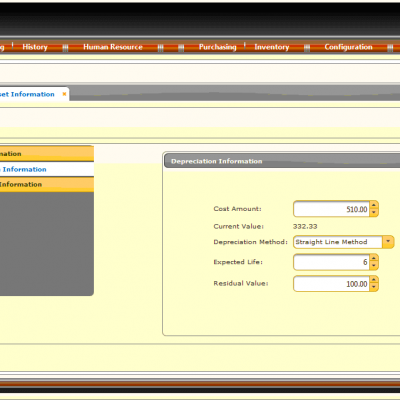 EduMaster User interface