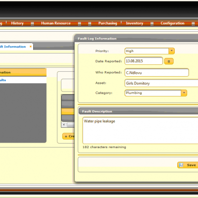 EduMaster User interface