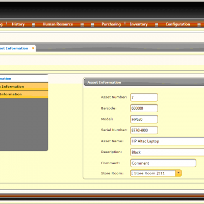 EduMaster User interface